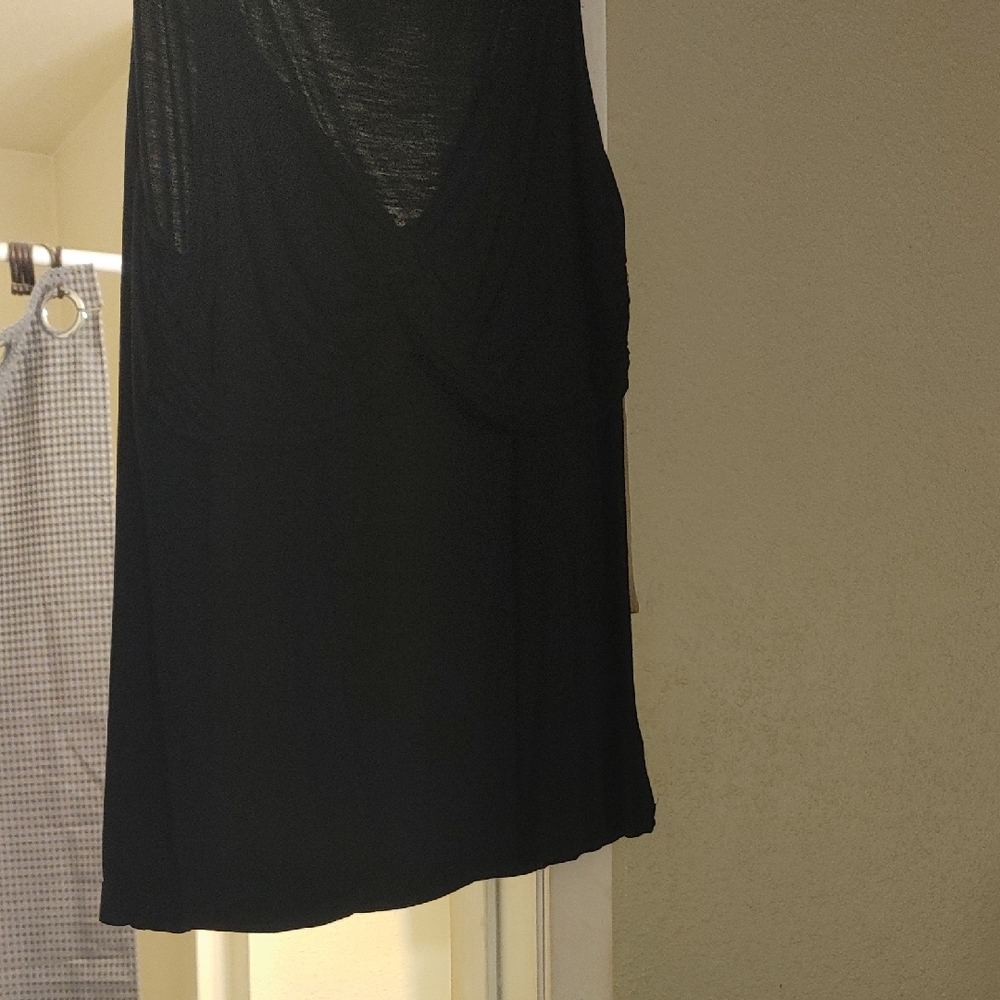 INC International Concepts Black Tank Top